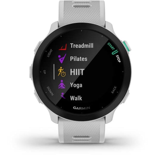 White garmin outlet watch