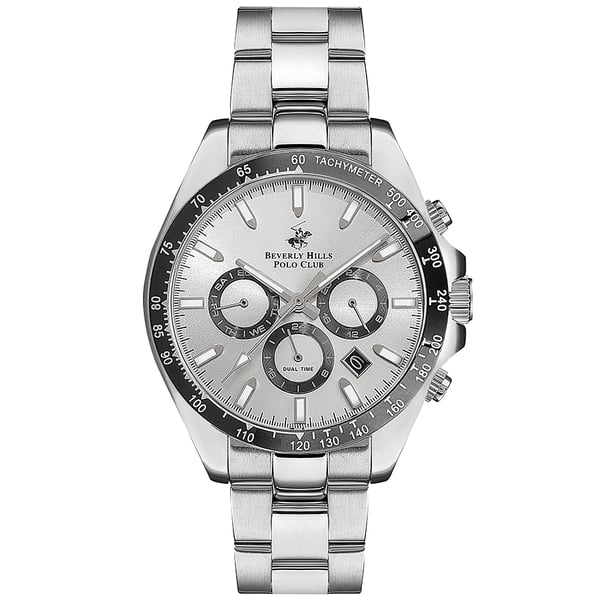 Beverly hills polo shop club watch silver