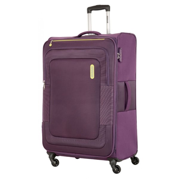 Buy American Tourister Duncan Spinner Luggage Bag 81 Cm Purple Online ...