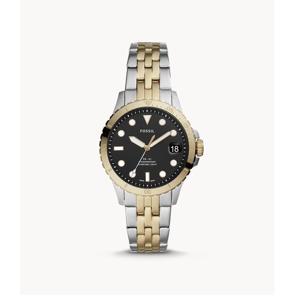 Buy Fossil Two tone Stainless Steel Watch Es4745 Online in UAE