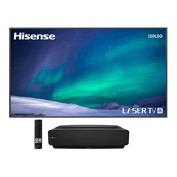 Hisense 120L5G 4K UHD Laser TV 120inch (2022 Model)