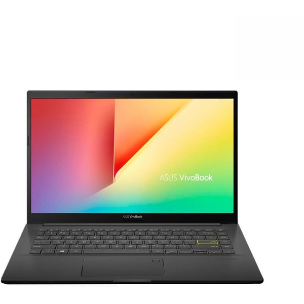 ASUS Vivobook 14 Slim Laptop - 11th Gen Core i5 2.4GHz 8GB 512GB 2GB 14inch FHD Win11 Black English/Arabic Keyboard K413EQ EB472W (2022) Middle East Version