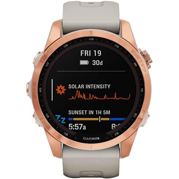 Garmin rose deals gold watch