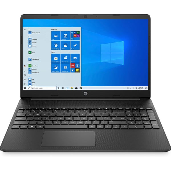 HP Laptop - AMD Ryzen 7 / 15.6inch FHD / 512GB SSD / 8GB RAM / Windows 10 / English & Arabic Keyboard / Black - [15S-EQ2006NE]