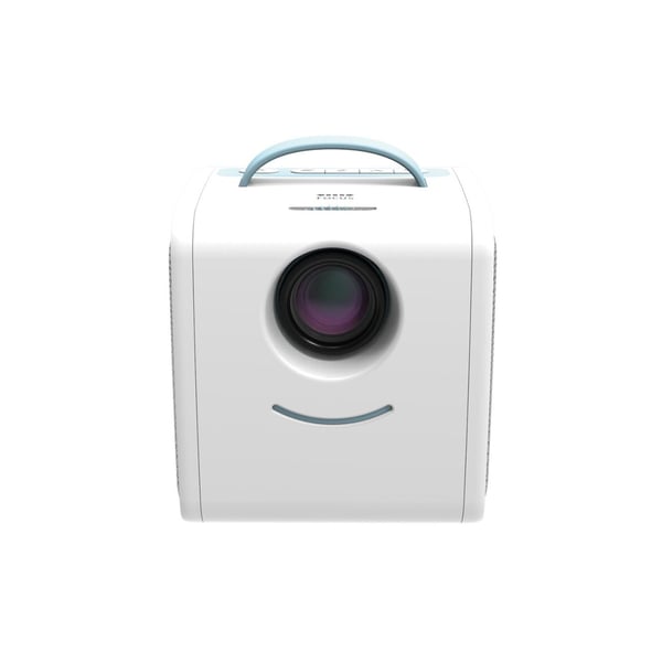 GadgetON Mini Portable Projector, LCD, Full HD,Built In Speakers, Q2 , 340 X 240p - White