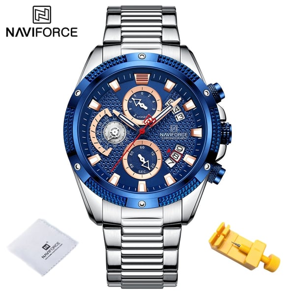 Naviforce chronograph store watch price