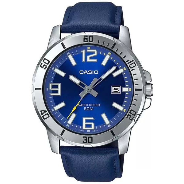 Casio enticer cheap blue dial