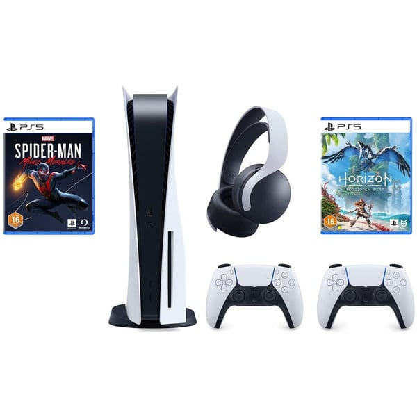 Sony Playstation 5 Disc Version with Extra Controller and Charging