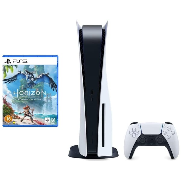 Buy Sony PlayStation 5 CD Version Console White With Horizon