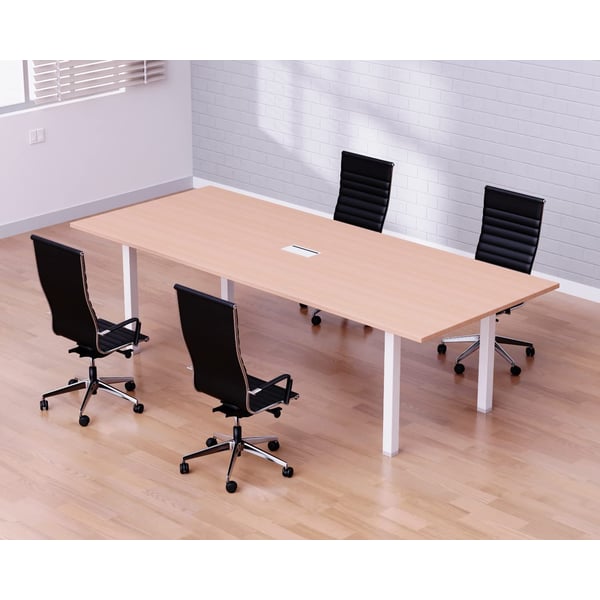 Buy Figura 72 18 4 Seater Oak Conference meeting Table Online in