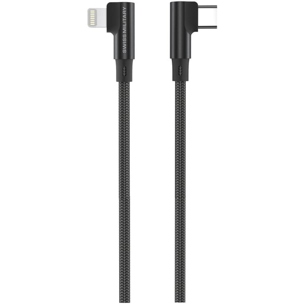 Swiss Military USB-C To Lightning Cable 2m Black