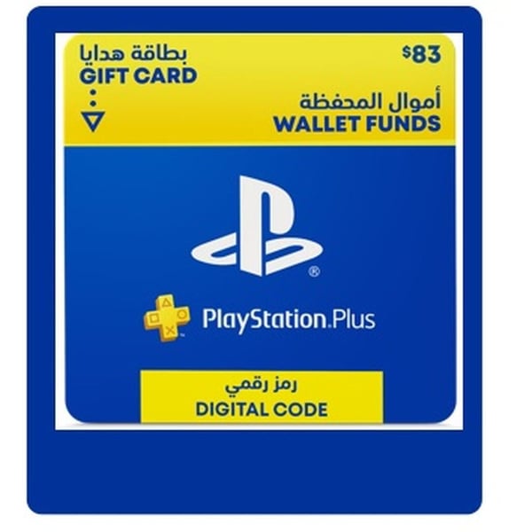 PLAYSTATION PLAYSTATION Psn Live USD83 Online Gift Card Color: Blue/Yellow
