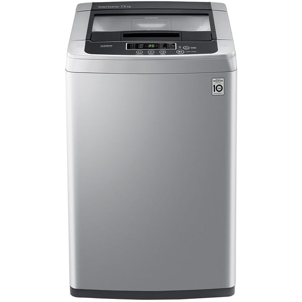 LG Washing Machine Top Load Fully Automatic Washer 7.5 kg Smart Inverter Control TurboDrum Smart Diagnosis T9586NDKVH