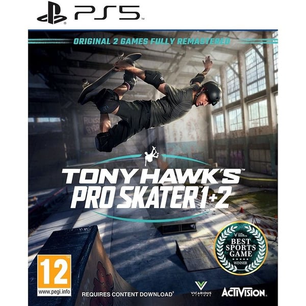 PS5 Tony Hawk's Pro Skater 1 + 2 Game