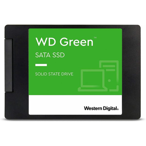 Buy Western Digital 1TB SSD Sata III 6 Gb/s, 2.5/7mm, Up To 545 Mb/s Green  WDS100T3G0A-00NA50 Online in UAE | Sharaf DG