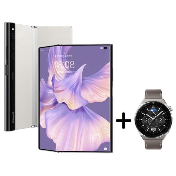 Huawei Mate Xs 2 512GB White 4G Dual Sim Smartphone + Watch GT 3 Pro Grey
