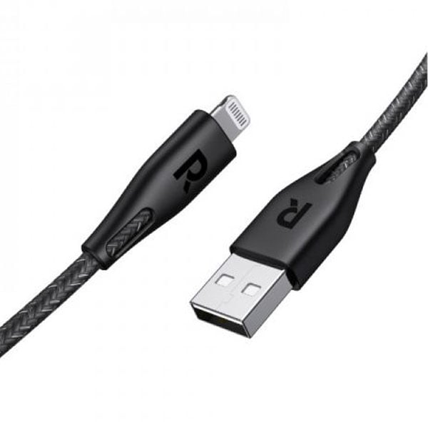 Ravpower USB A to Lightning Cable 1.2m Black