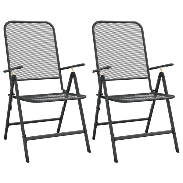 Folding metal cheap garden chairs