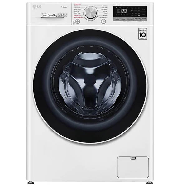 LG Vivace Washer, 9 Kg, Bigger Capacity, AI DD, Steam, ThinQ