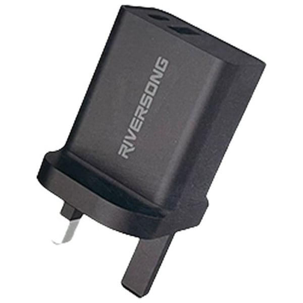 Riversong Safekub D6 30W PD QC Wall Charger Black