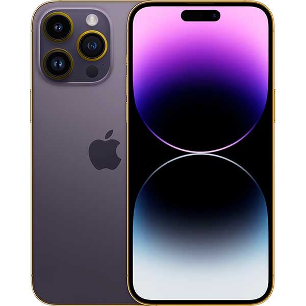Merlin Craft Apple iPhone 14 Pro Max 1TB 24K Edge Of Gold Series 