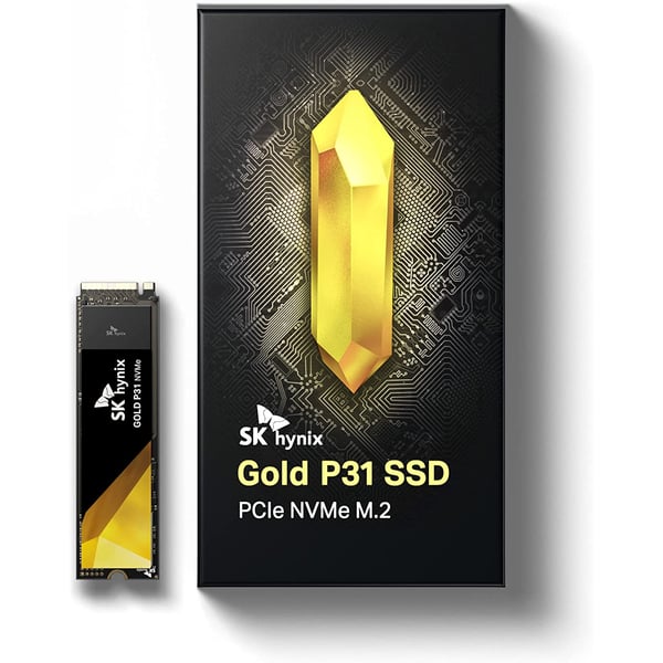 SK hynix Gold P31 2 تيرابايت PCIe NVMe Gen3 M.2 2280 داخلي SSD