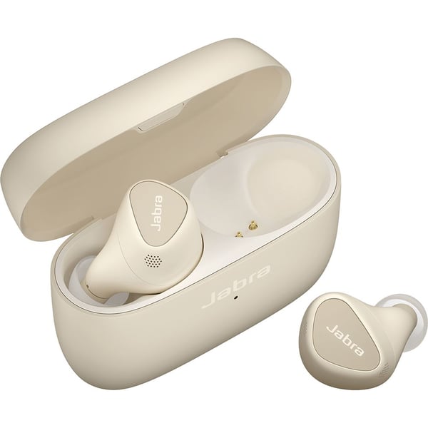 Jabra Elite 5 True Wireless Earbuds Gold Beige 