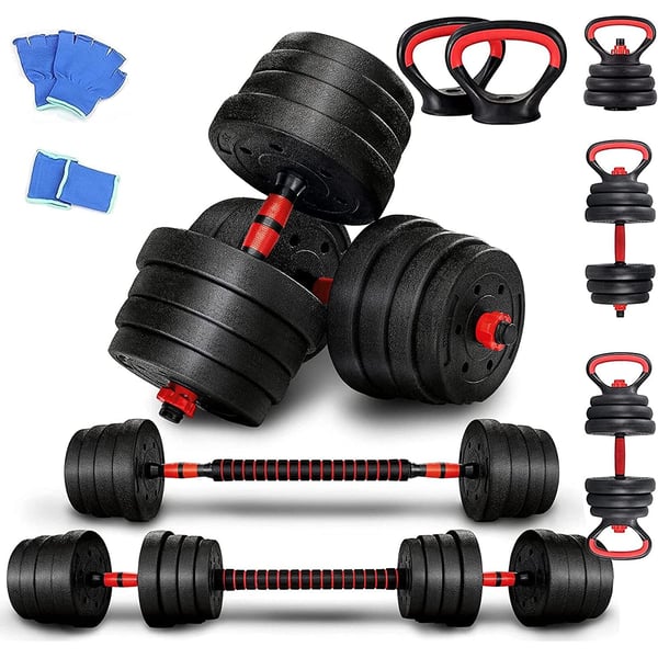 Buy ULTIMAX Adjustable 7 in 1 Dumbbell Set Free Weights