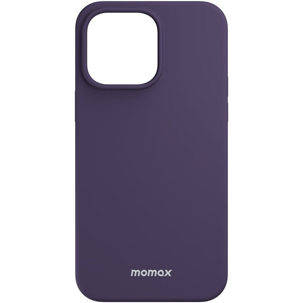 Momax Silicone 2.0 designed for iPhone 14 Pro MAX case cover compatible with MagSafe - Deep Purple