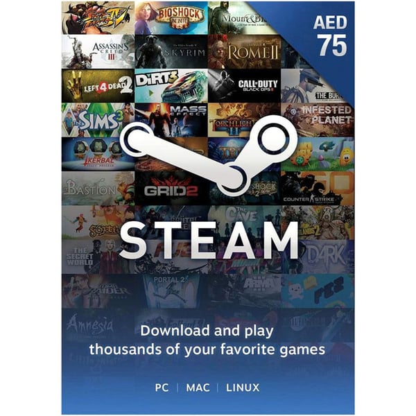 Steam AED 75 Gift Card