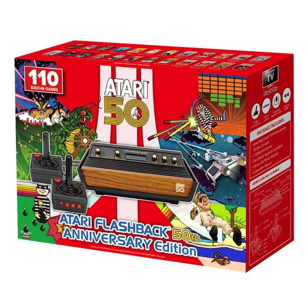 Atari Flashback Console with 110 Built-In Games- 50th Anniversary Edition