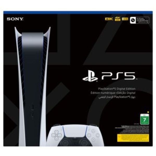 Sony PS5 Digital Console 825GB - Middle East Version