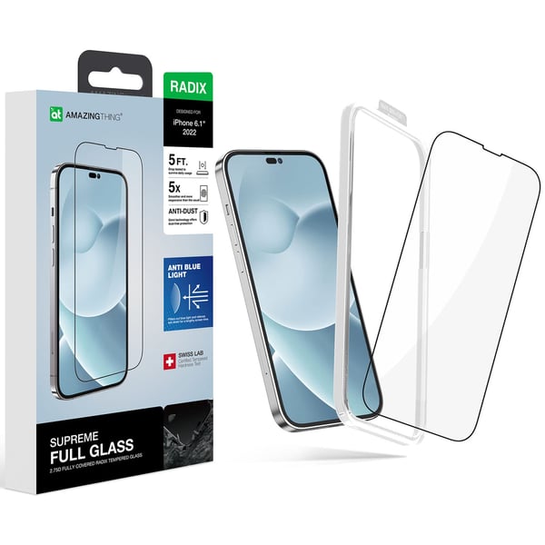for iPhone 12 / 12 Pro 6.1 Anti-Blue Light Screen Protector Tempered Glass
