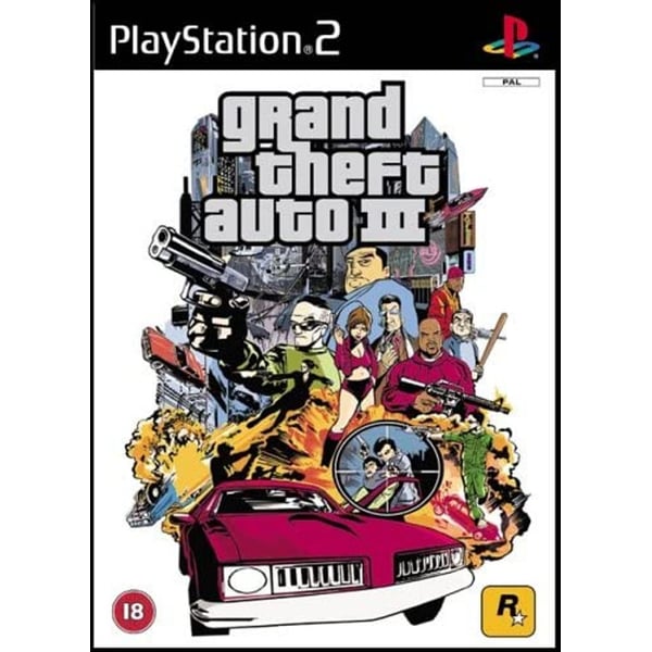 Sony PS2 Grand Theft Auto III