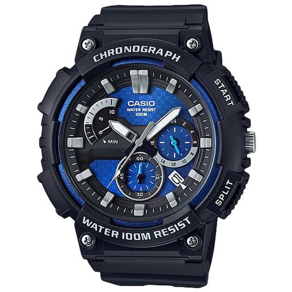 Casio cheap chronograph black