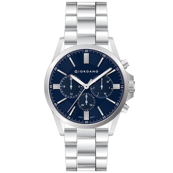 Buy GIORDANO Men s Multi Function Blue Dial Watch GD 1177 22