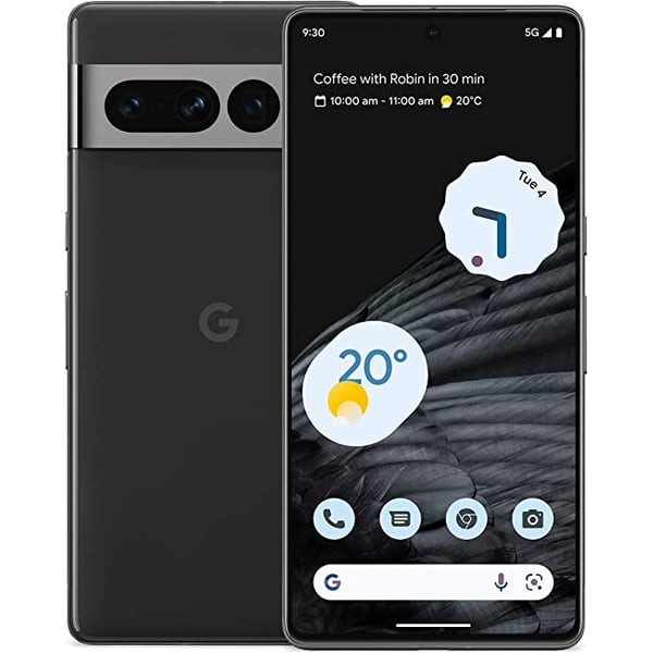 Google Pixel 7 Pro 256GB 12GB RAM Obsidian Dual SIM 5G Smartphone - International Version