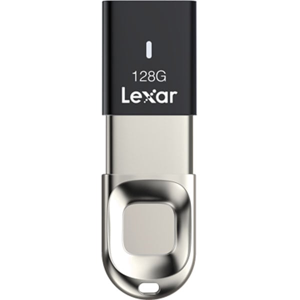 Lexar Fingerprint F35 Flash Drive USB3.0 128GB LJDF35-128BBK