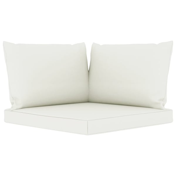 Cream 2024 white cushions