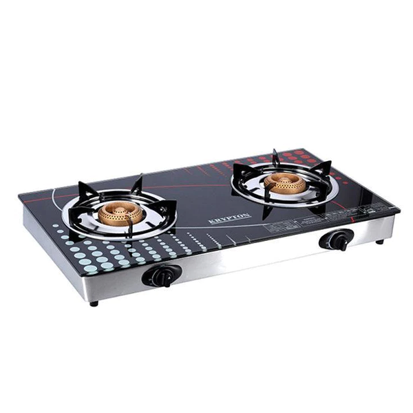 KRYPTON 2 Burner Gas Stove KNGC6002N Multicolour