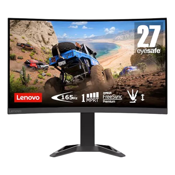 Lenovo 66F3GAC2UK G27C-30 Full HD Curved Gaming Monitor 27inch