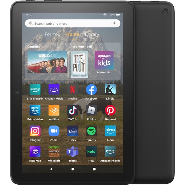 Fire 32GB HD Tablet, Black, 8-in