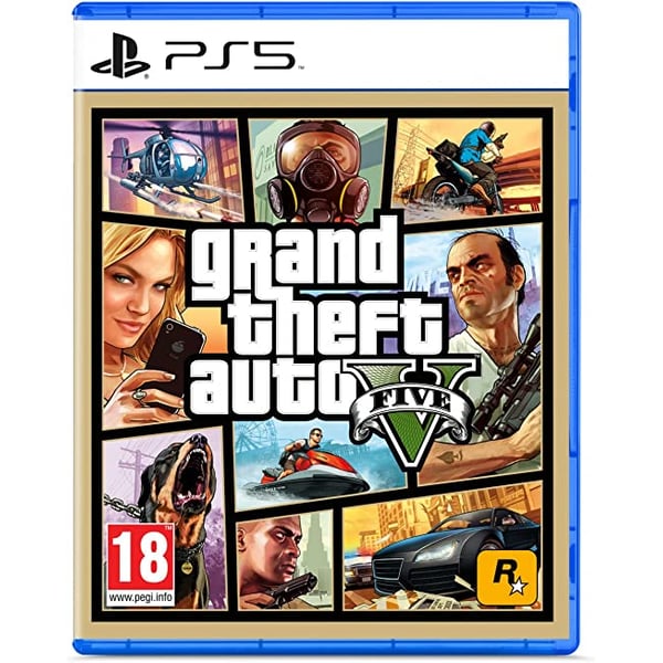 Buy Playstation 5 Grand Theft Auto PS5 Online at Sharaf DG, Bahrain