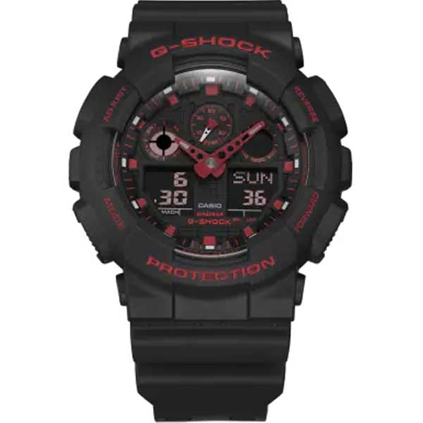 ساعة كاسيو رجالي من سلسلة G-Shock موديل GA100BNR1ADR