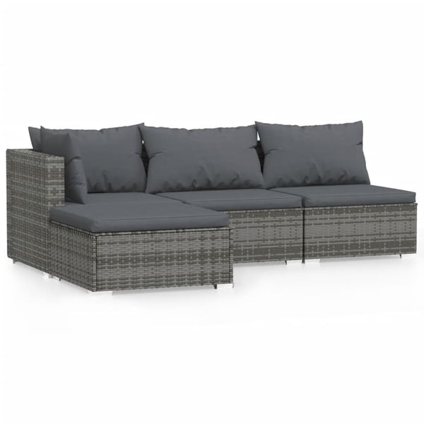 Vidaxl 4 piece discount garden lounge set