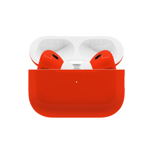 Buy Caviar Customized Apple Airpods Pro 2nd Gen Glossy Scarlet Red