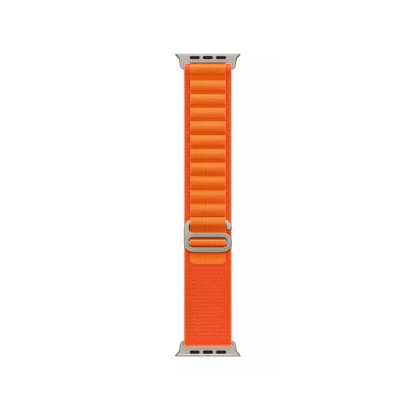 سوار ساعة أبل واتش عالي القوة مقاسات (42 ملم/ 44 ملم/ 45 ملم/ 49 ملم) من سلسلة ألترا وبلون برتقالي من جرين ليون