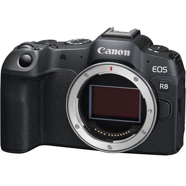هيكل كاميرا EOS R8 بدون مرآة من كانون - لون أسود