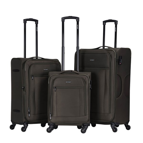 3 piece best sale trolley luggage set