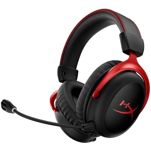 HyperX CL002 Cloud II Wireless On Ear Gaming Headset Black/Red